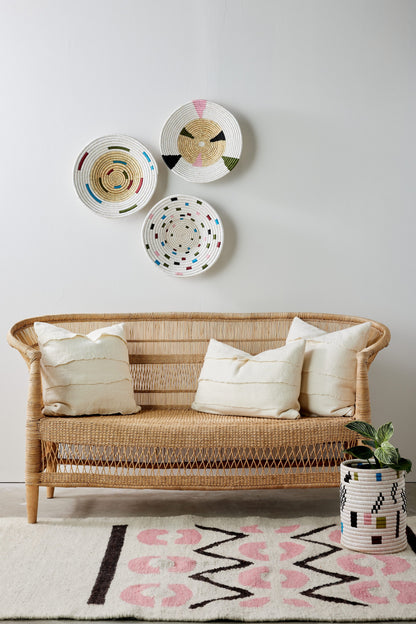 Mosaic Confetti Wall Basket