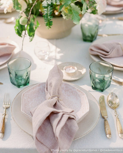 Stone Washed Linen Dinner Napkins
