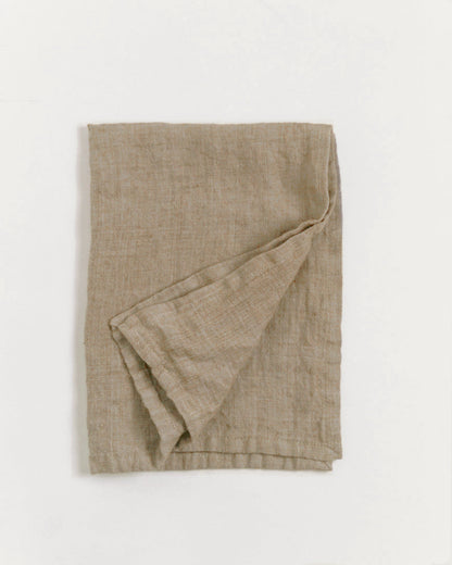 Stone Washed Linen Tea Towel