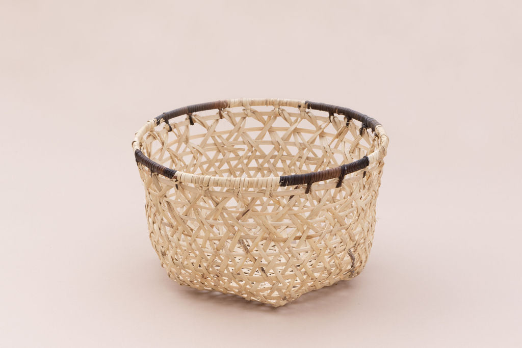 Handwoven Hexagon Weave Storage Organizer