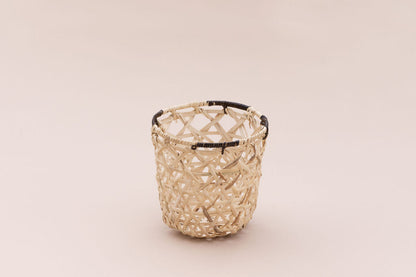 Handwoven Hexagon Weave Storage Organizer