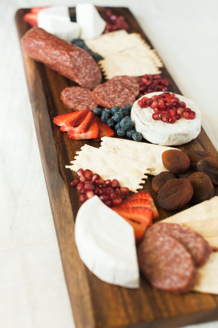 24" Acacia Wood Grazing Board