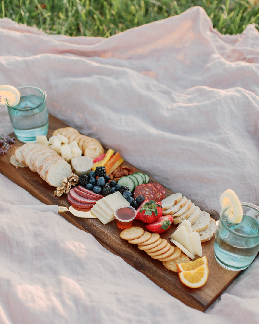 24" Acacia Wood Grazing Board