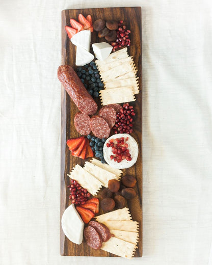 24" Acacia Wood Grazing Board