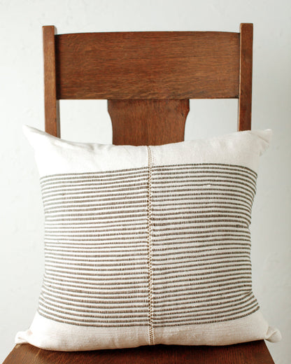 18" Riviera Hand-Stitch Throw Pillow Cover