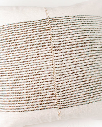 18" Riviera Hand-Stitch Throw Pillow Cover